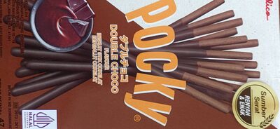 GLICO POCKY DOUBLE CHOCOCLATE STICK 47GMS