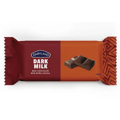 DAIRYLAND DARK MILK CHOCOLATE 40GMS