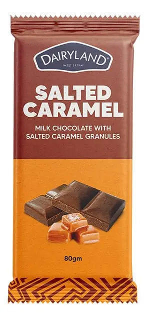 DAIRYLAND SALTED CARAMEL CHOCOLATE 80GMS