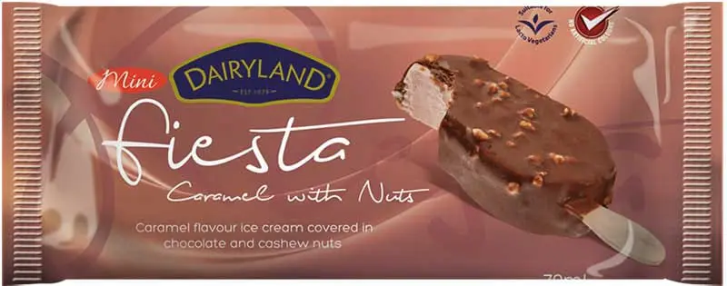 DAIRYLAND FIESTA CARAMEL WITH NUTS 70ML
