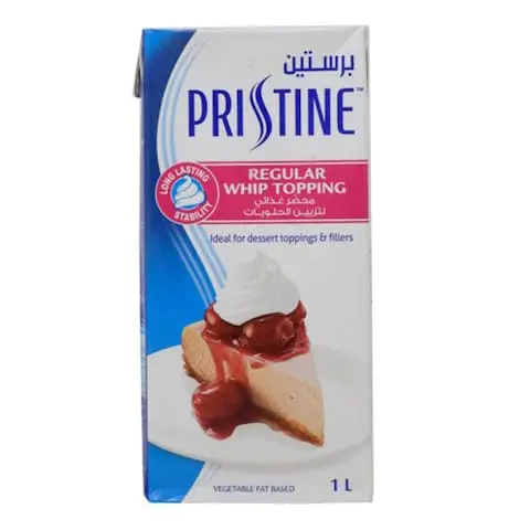 PRISTINE WHIP TOPPING CREAM 1LTR