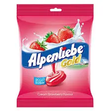 ALPENLIEBE STRAWBERRY CANDY 125GMS